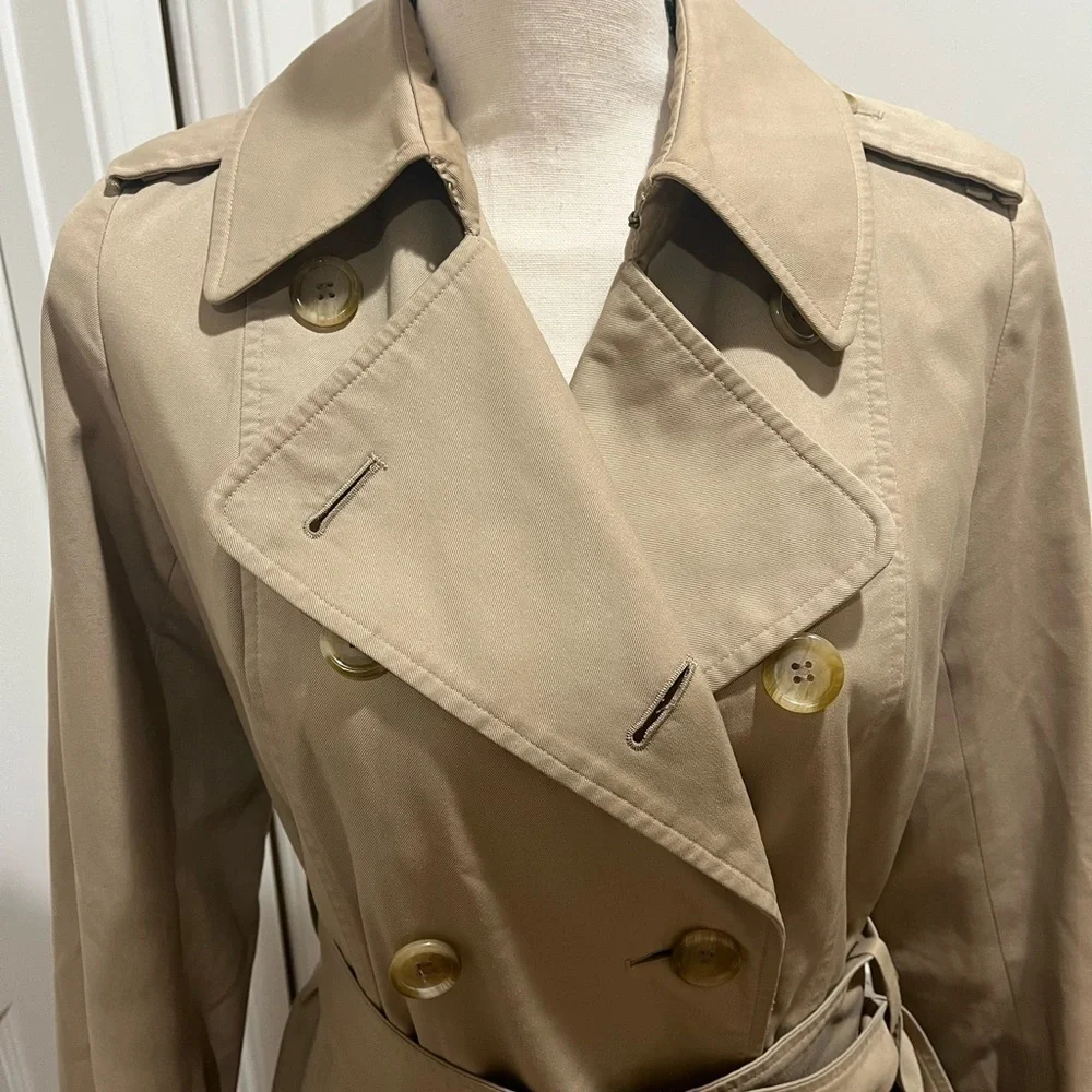 BURBERRYS LONG TRENCH COAT - Picture 11 of 14